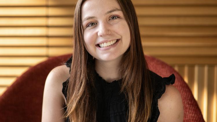Picture of researcher (Abby Fergus)