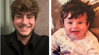 Undergrad research assistant now and as a baby