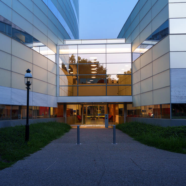 Entrance of Princeton Neuroscience Institute
